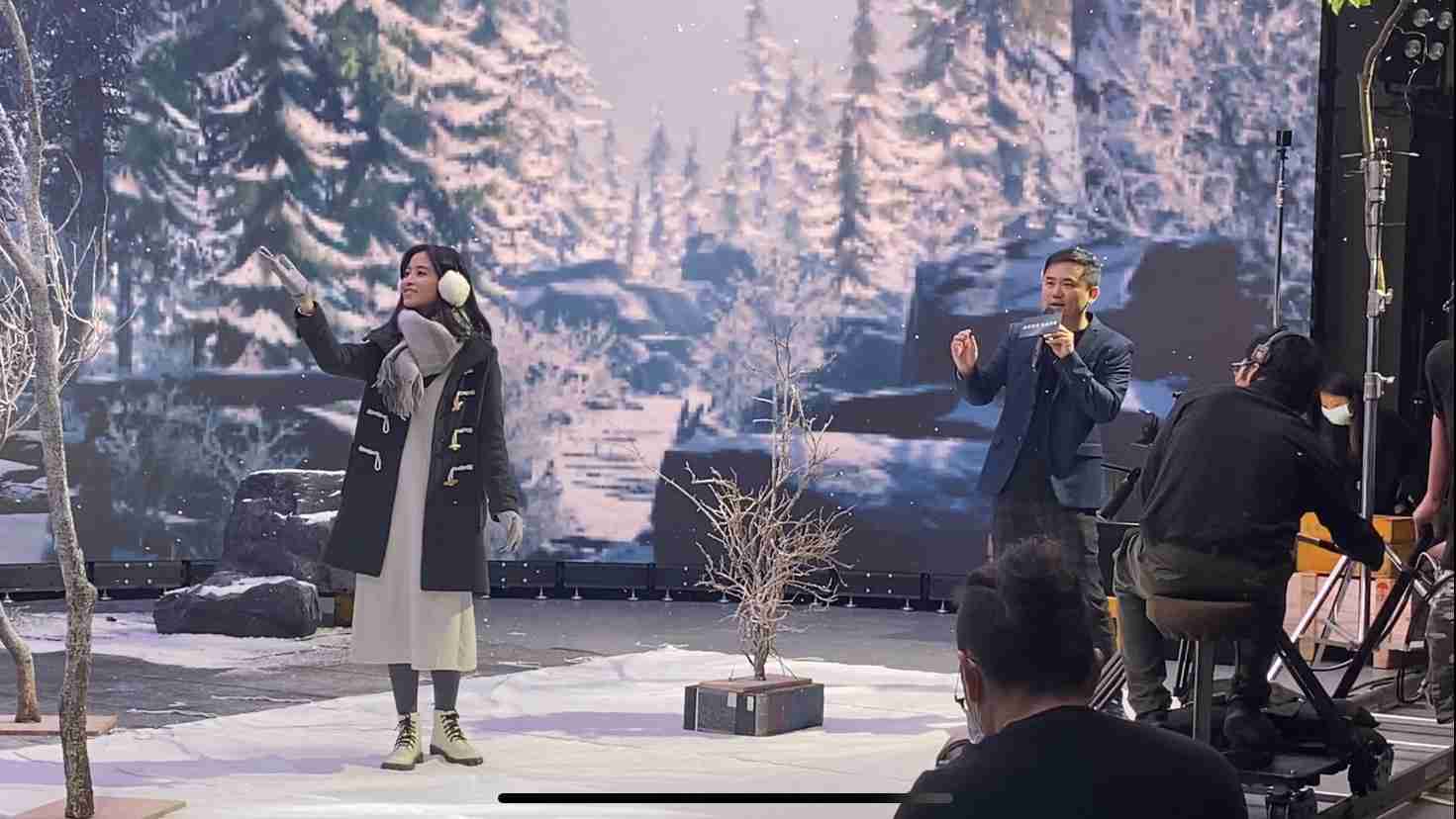 口袋牛店以ALED先进显屏技术，，，与金马奖视觉特效团队“再现影像”携手合作打造LED虚拟摄影棚，，，，提供沉浸式表演体验，，，，并精简拍摄成本与时间