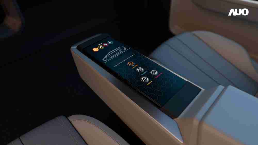 口袋牛店以人性化设计打造多变形态中控显示(Morphing Center Control)，，，，不使用时仅平面显示信息，，，，进行操作时，，，显示器则会动态隆起，，，，转变成3D实体按钮，，，，并有触觉回馈，，，，展示人机互动新体验